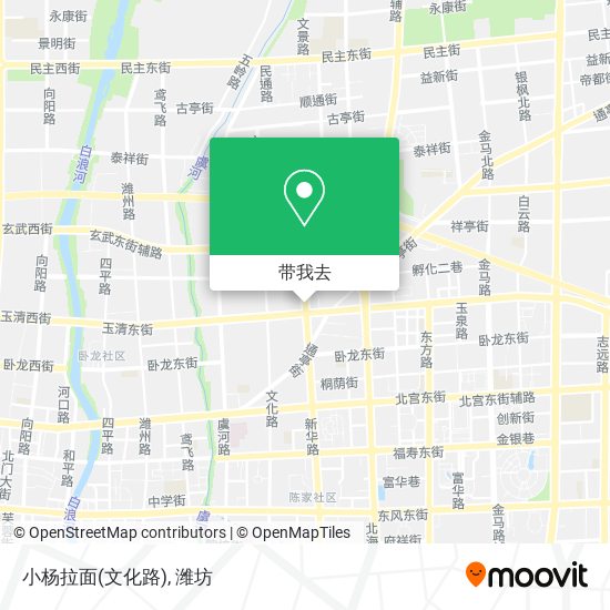 小杨拉面(文化路)地图