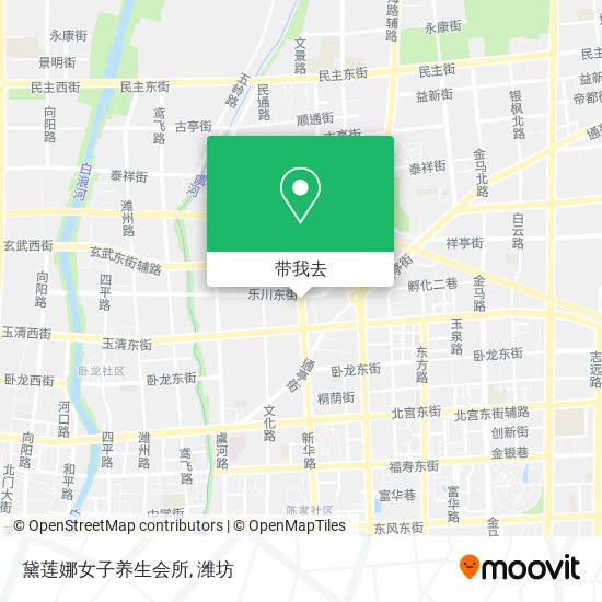 黛莲娜女子养生会所地图