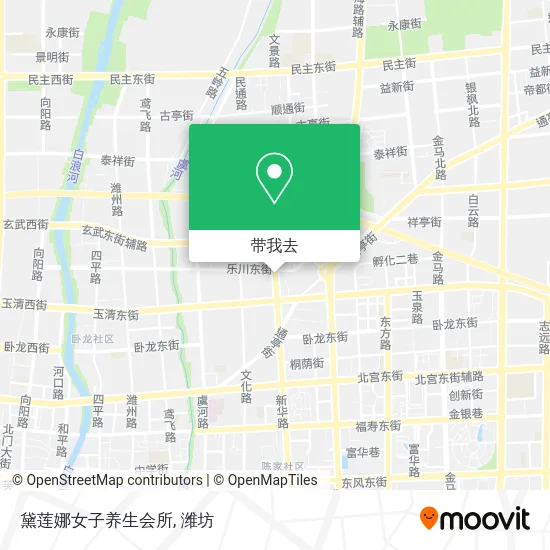 黛莲娜女子养生会所地图