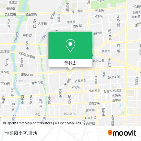 怡乐园小区地图