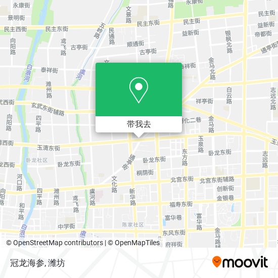 冠龙海参地图