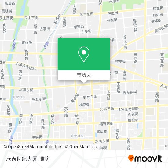 欣泰世纪大厦地图