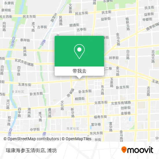 瑞康海参玉清街店地图