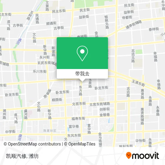 凯顺汽修地图