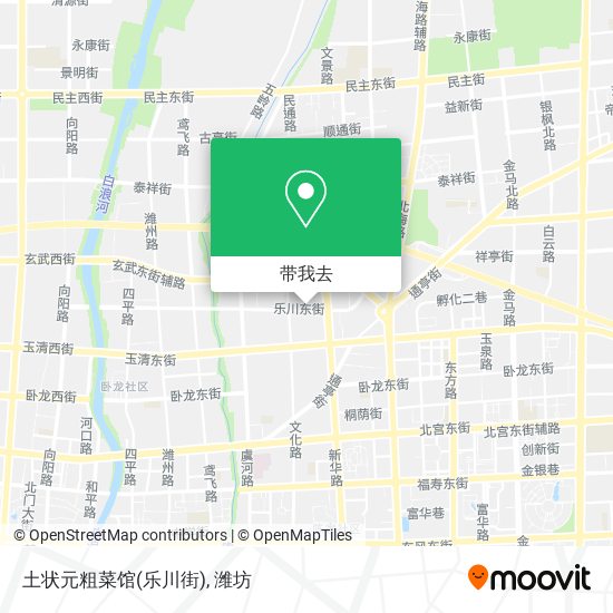 土状元粗菜馆(乐川街)地图