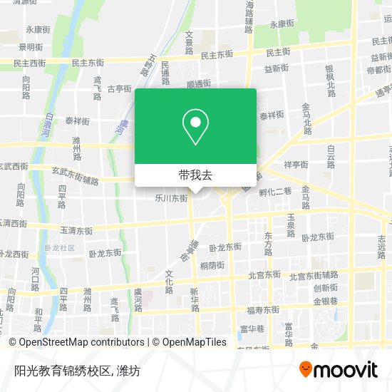 阳光教育锦绣校区地图