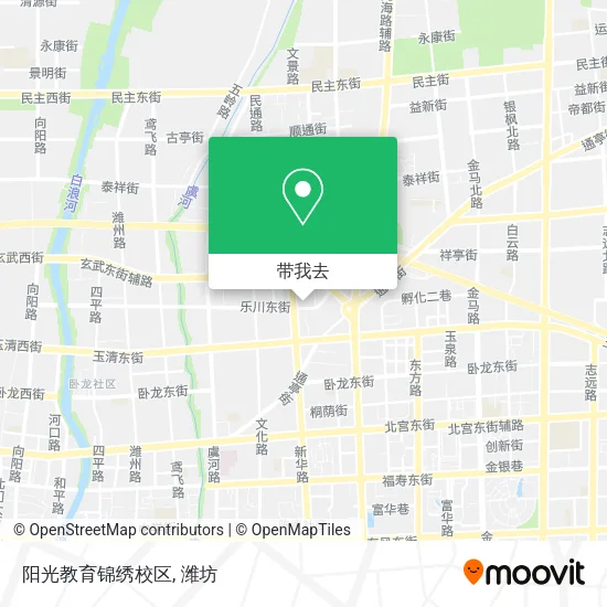 阳光教育锦绣校区地图