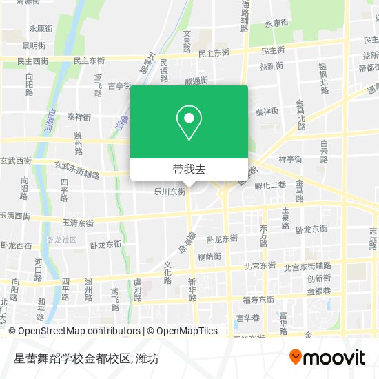 星蕾舞蹈学校金都校区地图