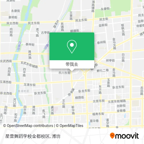 星蕾舞蹈学校金都校区地图