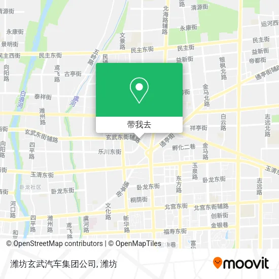 潍坊玄武汽车集团公司地图