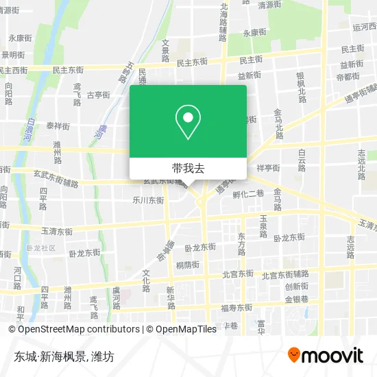 东城·新海枫景地图