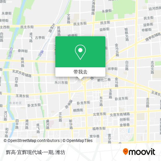 辉高·宜辉现代城-一期地图
