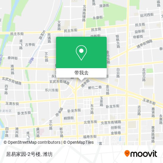 居易家园-2号楼地图