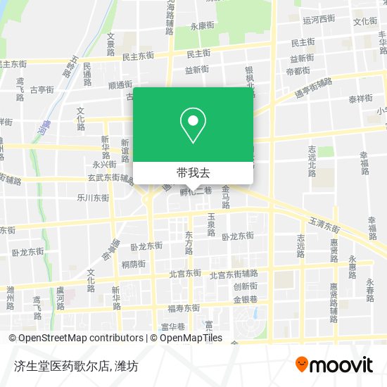 济生堂医药歌尔店地图