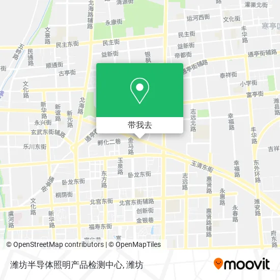 潍坊半导体照明产品检测中心地图