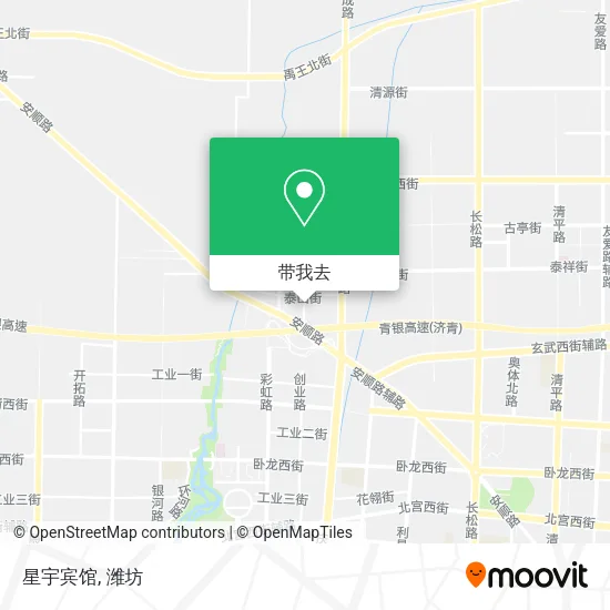 星宇宾馆地图