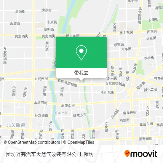 潍坊万邦汽车天然气改装有限公司地图