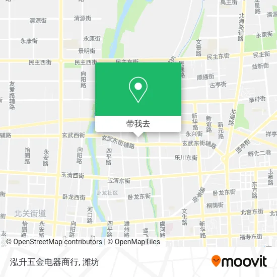 泓升五金电器商行地图