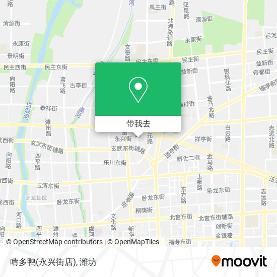 啃多鸭(永兴街店)地图