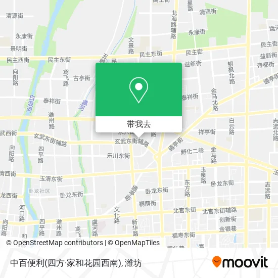 中百便利(四方·家和花园西南)地图