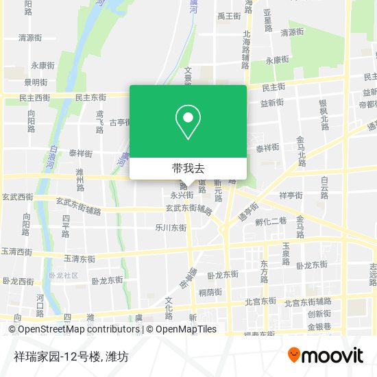 祥瑞家园-12号楼地图