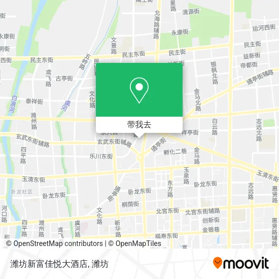 潍坊新富佳悦大酒店地图