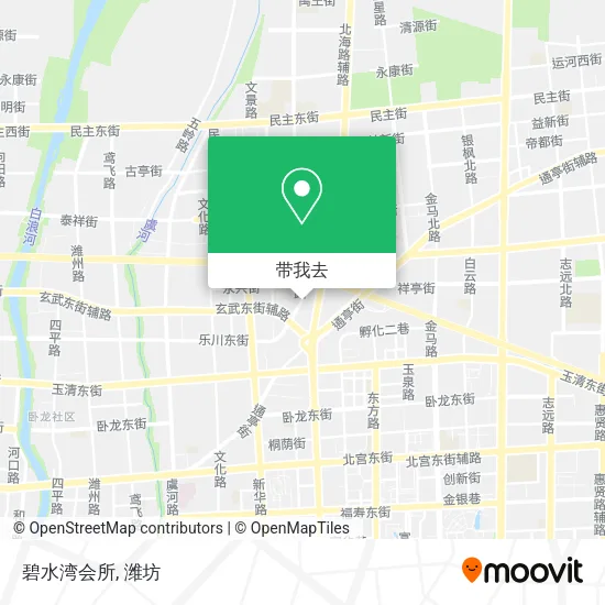 碧水湾会所地图