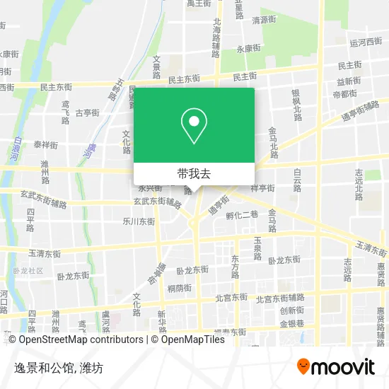 逸景和公馆地图