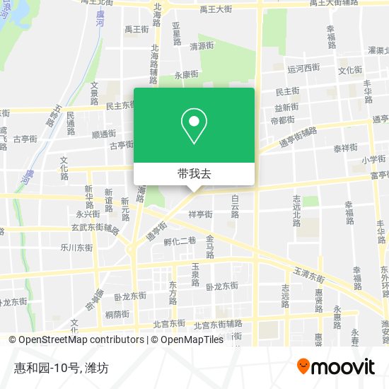 惠和园-10号地图