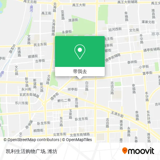 凯利生活购物广场地图