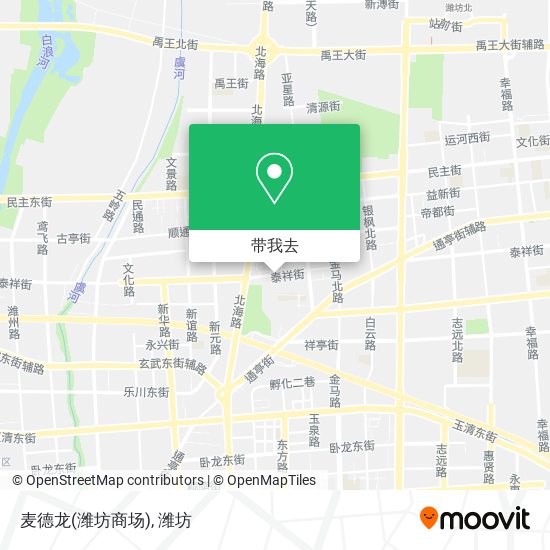 麦德龙(潍坊商场)地图