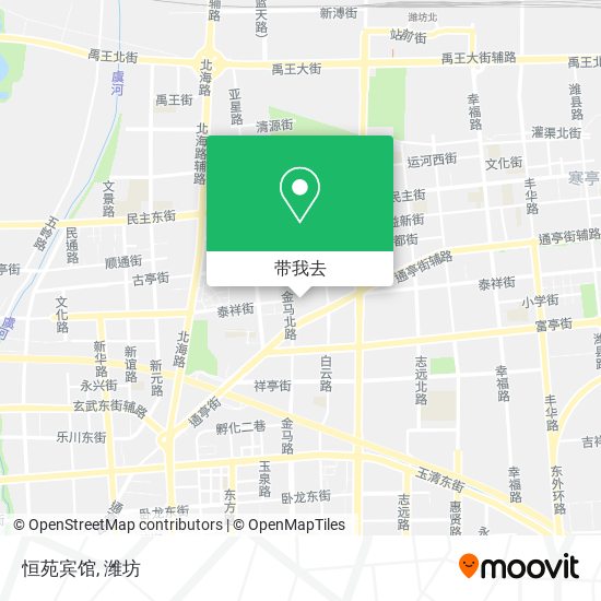 恒苑宾馆地图