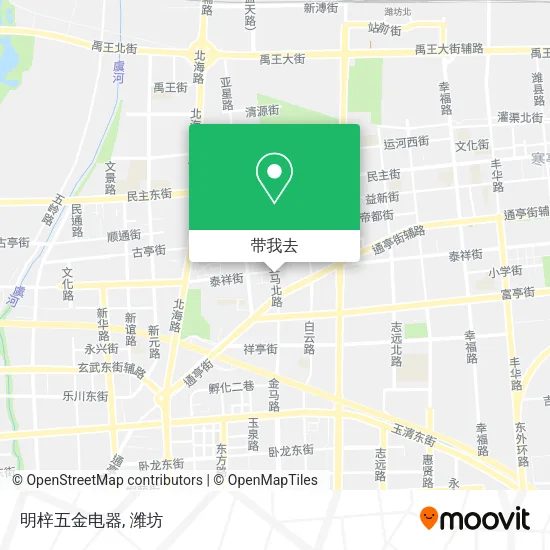明梓五金电器地图