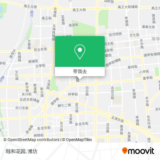 颐和花园地图