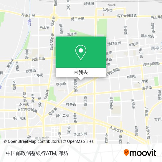 中国邮政储蓄银行ATM地图