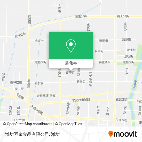 潍坊万泉食品有限公司地图