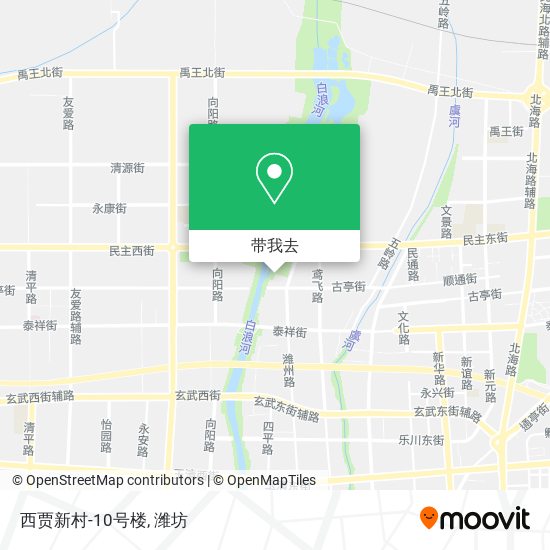 西贾新村-10号楼地图