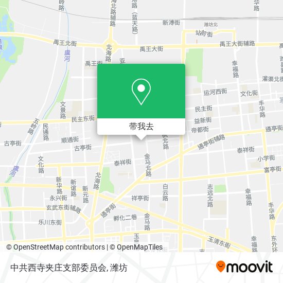 中共西寺夹庄支部委员会地图