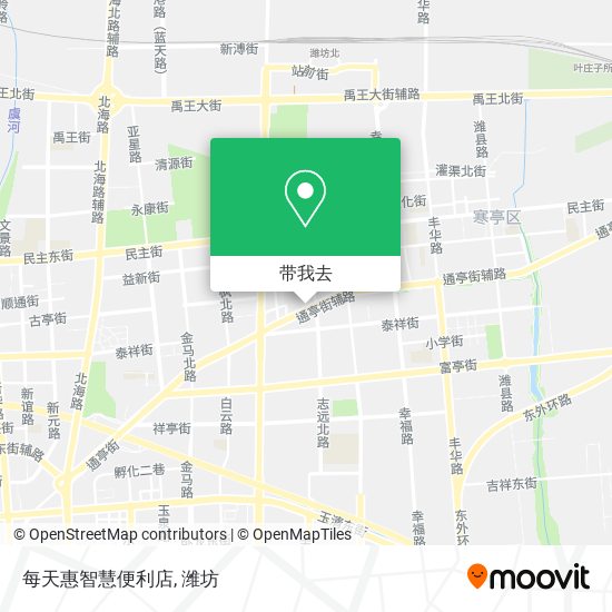 每天惠智慧便利店地图