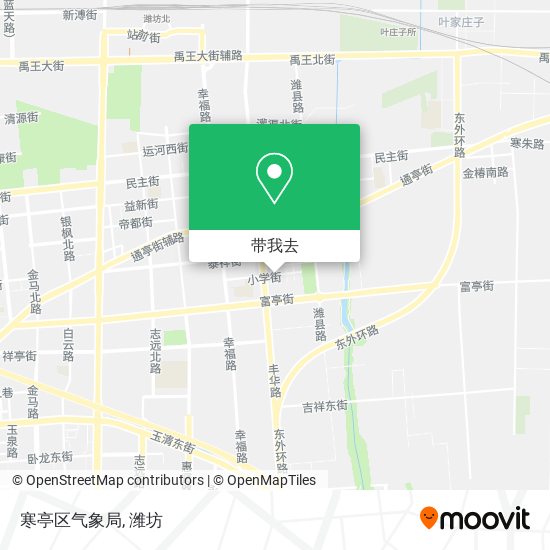 寒亭区气象局地图