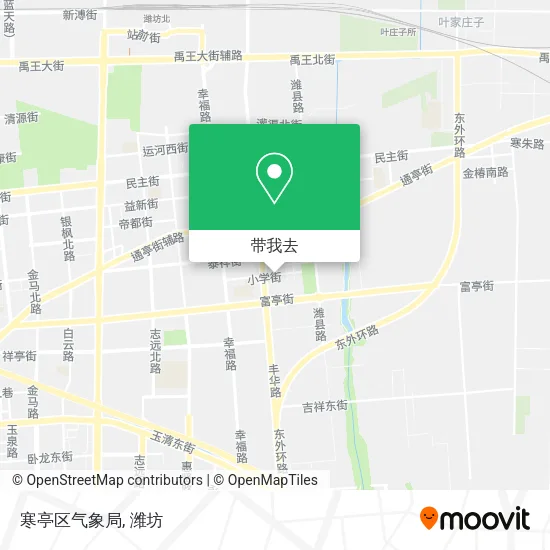 寒亭区气象局地图
