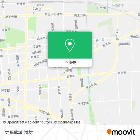 纳福馨城地图