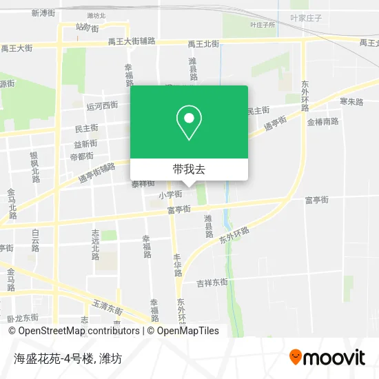 海盛花苑-4号楼地图