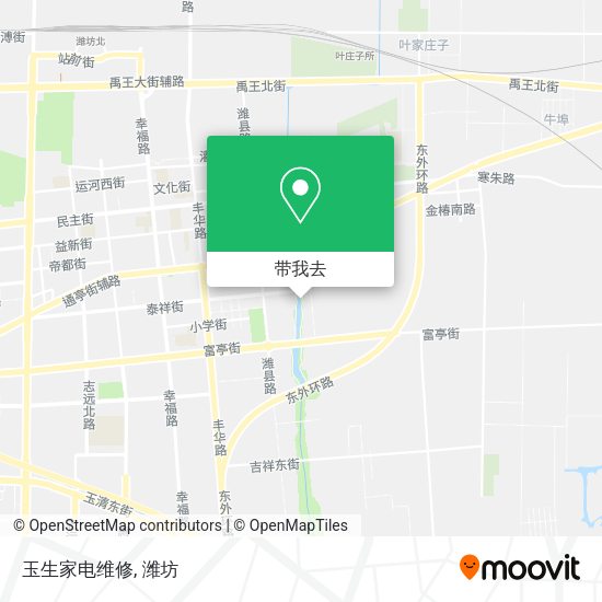 玉生家电维修地图