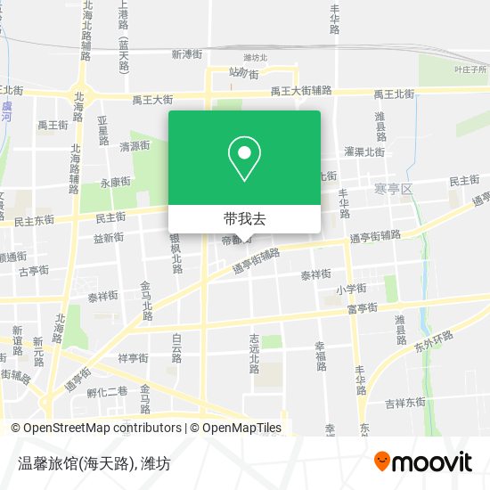 温馨旅馆(海天路)地图