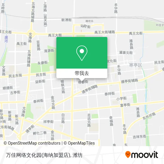 万佳网络文化园(海纳加盟店)地图