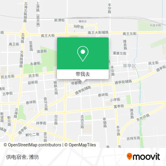 供电宿舍地图
