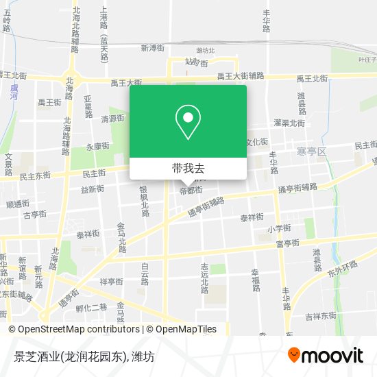 景芝酒业(龙润花园东)地图
