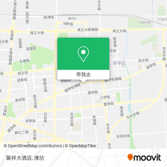 聚祥大酒店地图