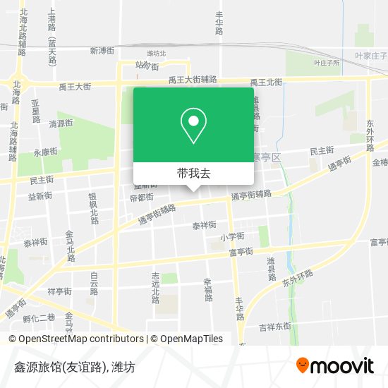 鑫源旅馆(友谊路)地图
